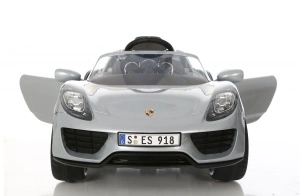 Masina electrica copii Porche 918 Spyder, 12V, cu telecomanda - Img 2