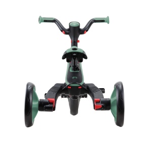 Tricicleta Globber EXPLORER PLIABLA 4 in 1, functie free wheel, scaun ajustabil, roti EVA, centura siguranta in 5 puncte, culoare verde pal - Img 3