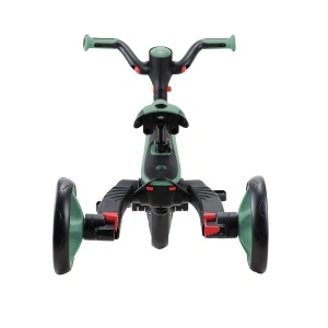 Tricicleta Globber EXPLORER PLIABLA 4 in 1, functie free wheel, scaun ajustabil, roti EVA, centura siguranta in 5 puncte, culoare verde pal - Img 3
