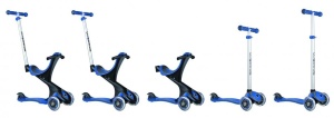 Trotineta Globber 4 in 1 comfort albastra - Img 6