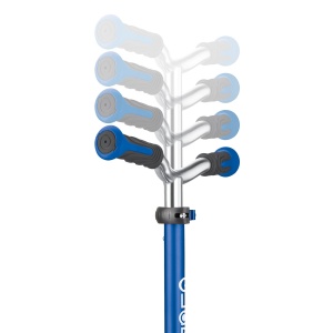 Trotineta Globber ELITE DELUXE, pliabila, roti LED, ghidon ajustabil 4 nivele, rulmenti ABEC 5, culoare albastru - Img 6