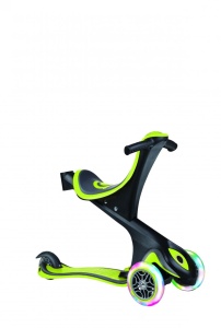 Trotineta Globber Evo 4 in 1 comfort lights verde - Img 4