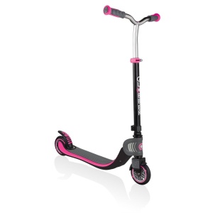 Trotineta Globber FLOW 125, pliabila, ghidon reglabil 4 nivele, greutate suportata 100 kg, rulmenti ABEC 7, culoare roz - Img 5