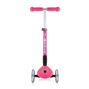 Trotineta Globber JUNIOR PLIABILA, ghidon ajustabil 3 nivele, greutate maxima 50 kg, rulmenti ABEC 5, culoare roz - Img 2