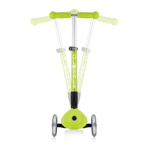 Trotineta Globber JUNIOR PLIABILA, ghidon ajustabil 3 nivele, greutate maxima 50 kg, rulmenti ABEC 5, culoare verde - Img 4