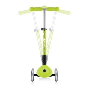 Trotineta Globber JUNIOR PLIABILA, ghidon ajustabil 3 nivele, greutate maxima 50 kg, rulmenti ABEC 5, culoare verde - Img 4