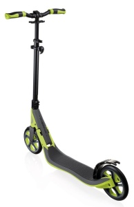 Trotineta Globber ONE NL 205, pliere cu clema în 1 secundă, ghidon reglabil 3 nivele, rulmenti ABEC 7, culoare verde - Img 4