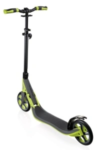 Trotineta Globber ONE NL 205, pliere cu clema în 1 secundă, ghidon reglabil 3 nivele, rulmenti ABEC 7, culoare verde - Img 4