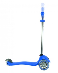 Trotineta Globber PRIMO V2, cu lumini, ghidon ajustabil 3 nivele, varsta 3+, culoare albastru - Img 5