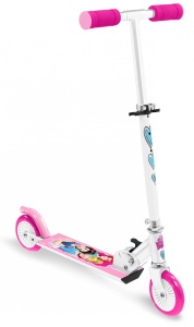 Trotineta pliabila Disney Princess, cu 2 roti, ghidon reglabil, platforma antiderapanta