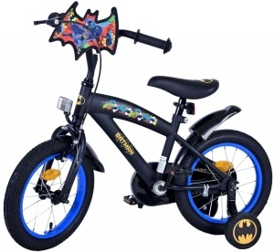 Bicicleta E&L Batman 14 inch ND, frana de mana pe roata din fata, scaun si ghidon reglabil, spite metalice, roti gonflabile, stopuri reflectorizante - Img 2