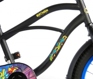 Bicicleta E&L Batman 18 inch, frana de mana tip "V" roata fata, scaun si ghidon reglabil, roti gonflabile - Img 6