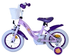 Bicicleta E&L Disney Wish 12 inch, frana de mana pe roata fata, scaun si ghidon reglabil, spite metalice, roti gonflabile, stopuri reflectorizante - Img 7