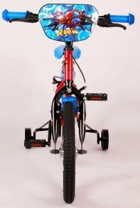 Bicicleta E&L Spiderman RB 16 inch, frana de mana pe roata fata, scaun si ghidon reglabil, sticla de apa, roti gonflabile, stopuri reflectorizante - Img 8