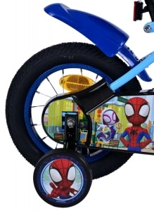 Bicicleta E&L Spidey si prietenii 12 inch, frana in butuc pentru roata spate, scaun si ghidon reglabil, spite metalice, roti gonflabile - Img 6