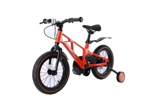 Bicicleta Lamborghini 14 inch, cadru magneziu, portocalie - Img 1
