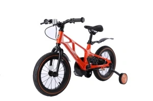 Bicicleta Lamborghini 14 inch, cadru magneziu, portocalie