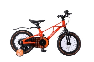 Bicicleta Lamborghini 16 inch, cadru magneziu, portocalie - Img 3