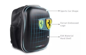 Ghiozdan Ferrari design 3D, culoare neagra - Img 5