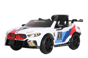 Masina electrica copii BMW M8 GTE Racing, 12V, cu telecomanda pentru parinti - Img 7