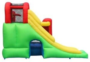 Saltea gonflabilă Play Center 6 in 1 cu spațiu de cățărat, loc de joacă cu bile, coș de baschet si tunel - Img 3