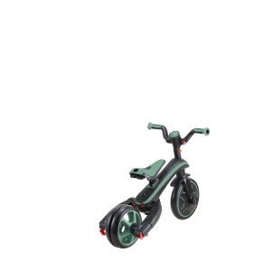 Tricicleta Globber EXPLORER PLIABLA 4 in 1, functie free wheel, scaun ajustabil, roti EVA, centura siguranta in 5 puncte, culoare verde pal - Img 4