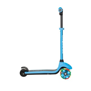 Trotineta Globber E-MOTION 4, ghidon reglabil pe inaltime, roti cu LED, motor 80W, autonomie 8-10 km, culoare alabstra - Img 2