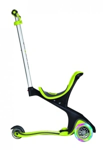 Trotineta Globber Evo 4 in 1 comfort lights verde - Img 5