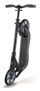 Trotineta Globber ONE NL 205, pliere cu clema în 1 secundă, ghidon reglabil 3 nivele, rulmenti ABEC 7, culoare negru - Img 2