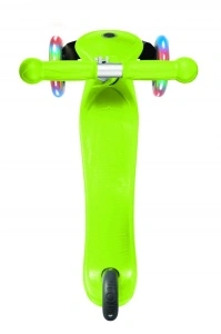 Trotineta Globber PRIMO V2, cu lumini, ghidon ajustabil 3 nivele, varsta 3+, culoare verde - Img 6