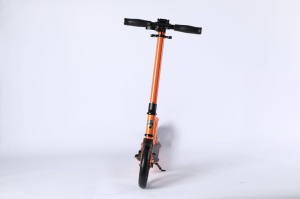 Trotineta Lamborghini, pentru adulti, 2 roti, cadru aluminiu, orange. - Img 2