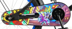 Bicicleta E&L Batman 18 inch, frana de mana tip "V" roata fata, scaun si ghidon reglabil, roti gonflabile - Img 7