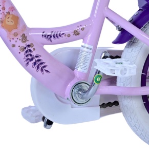 Bicicleta E&L Disney Wish 12 inch, frana de mana pe roata fata, scaun si ghidon reglabil, spite metalice, roti gonflabile, stopuri reflectorizante - Img 8