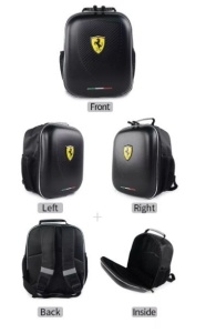 Ghiozdan Ferrari design 3D, culoare neagra - Img 6