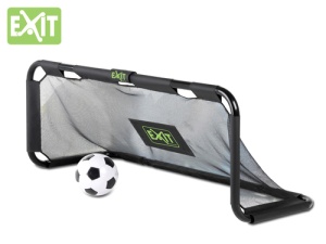 Poarta fotbal Panna 150x60 cm ( set 2 buc ), pliabila, cadru metalic negru, plasa rezistenta