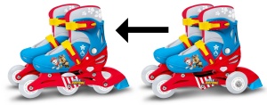 Role Paw Patrol 2 in 1, masura 27-30, reglabile - Img 5