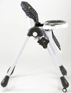 Scaun de masa Asalvo Chef, pliabil, compact, reglabil inaltime 6 pozitii, centura siguranta in 5 puncte, tavita reglabila si detasabila, 105 x 54 x 72 - Img 2