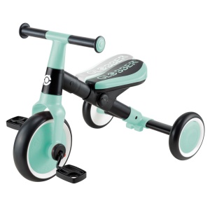 Tricicleta Globber 2 in 1 culoare verde pal