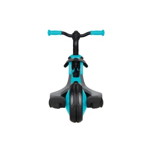 Tricicleta Globber EXPLORER 4 in 1, functie free wheel, scaun ajustabil, roti EVA, centura siguranta in 5 puncte, culoare turquoise - Img 3
