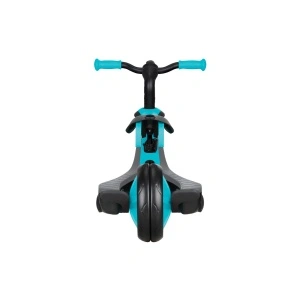 Tricicleta Globber EXPLORER 4 in 1, functie free wheel, scaun ajustabil, roti EVA, centura siguranta in 5 puncte, culoare turquoise - Img 3