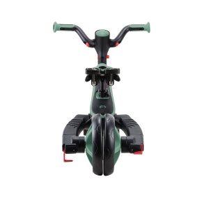 Tricicleta Globber EXPLORER PLIABLA 4 in 1, functie free wheel, scaun ajustabil, roti EVA, centura siguranta in 5 puncte, culoare verde pal - Img 5