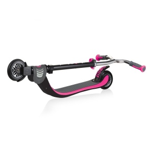 Trotineta Globber FLOW 125, pliabila, ghidon reglabil 4 nivele, greutate suportata 100 kg, rulmenti ABEC 7, culoare roz - Img 7