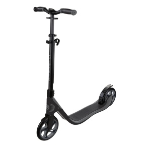 Trotineta Globber ONE NL 205, pliere cu clema în 1 secundă, ghidon reglabil 3 nivele, rulmenti ABEC 7, culoare gri