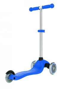 Trotineta Globber PRIMO, ghidon ajustabil 3 nivele, varsta 3+, rulmenti ABEC 5, culoare albastru - Img 3