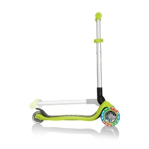 Trotineta Globber PRIMO pliabila cu lumini, ghidon ajustabil 3 nivele, rulmenti ABEC 5, culoare verde - Img 8