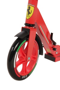 Trotineta pliabila Ferrari Junior cu roti 200 mm, rosie - Img 5