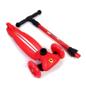 Trotineta pliabila Ferrari Twist rosie - Img 2