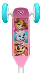 Trotineta Stamp Paw Patrol Pink, cu 3 roti, ghidon reglabil, platforma antiderapanta - Img 3