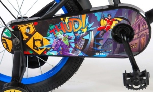 Bicicleta E&L Batman 16 inch, frana de mana pe ambele roti, scaun si ghidon reglabil, spite metalice, roti gonflabile - Img 6
