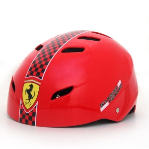 Casca protectie Ferrari, marimea S, culoare rosie - Img 5